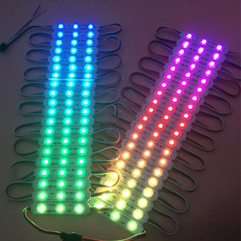 RGB full color IC WS2811  20X3LED IP65 smart programming LED pixel module for Channel letter light