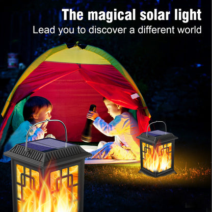 Solar Flam Light Outdoor Lighting