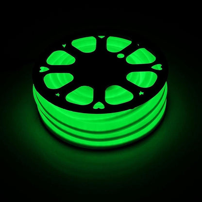 Green LED Neon Flex Light 12V DC  50 FT/15 Meters